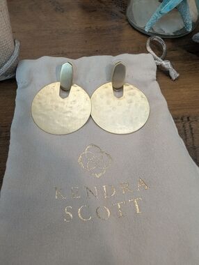 Kendra Scott Gold Earrings